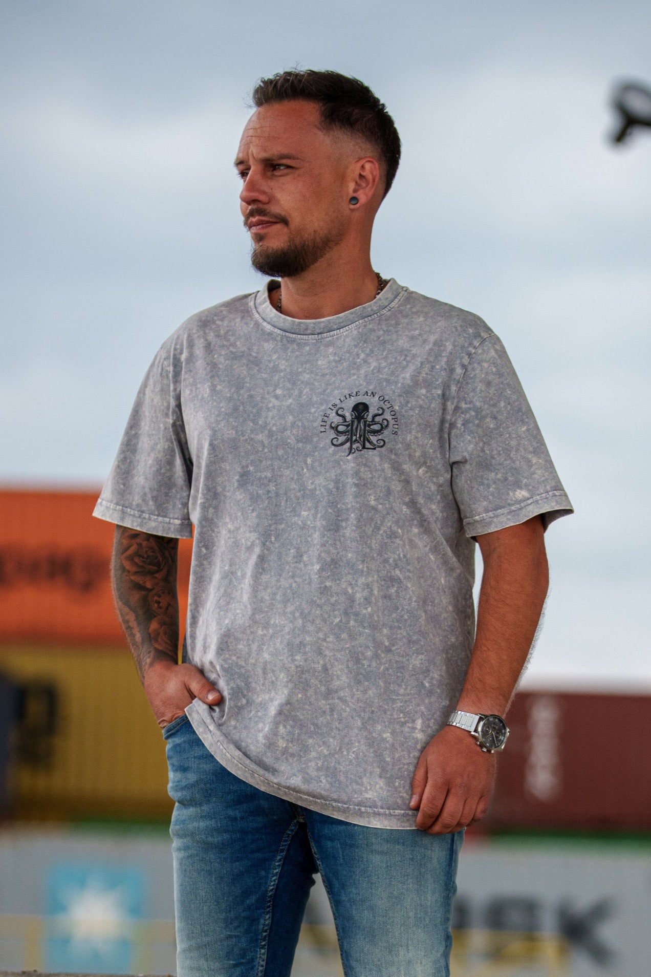 Acid Edge - Männer-Shirt